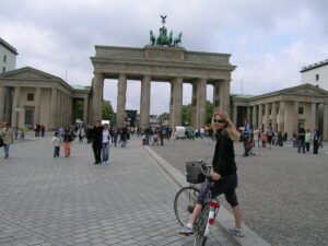 Vivian og Brandenburger Tor